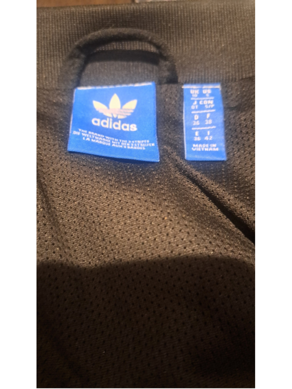 794 - Adidas Originals SST Rainbow Trefoil Track Jacket Black AY9435 2016 - Picture 7 of 10